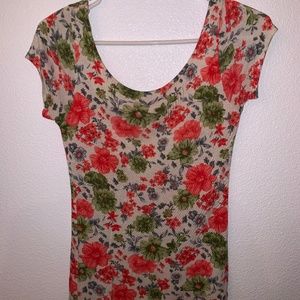 Floral T-shirt